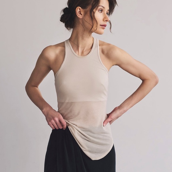 ARTEMIS DICIERO Poise Tank - Bone - Picture 4 of 12